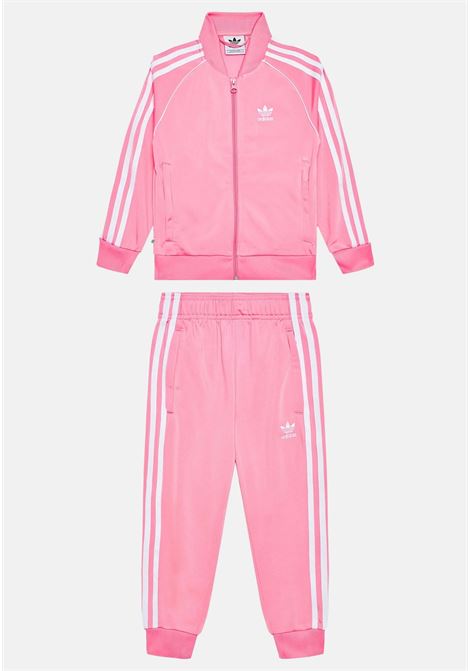 Adicolor SST pink baby tracksuit ADIDAS ORIGINALS | HK7485.